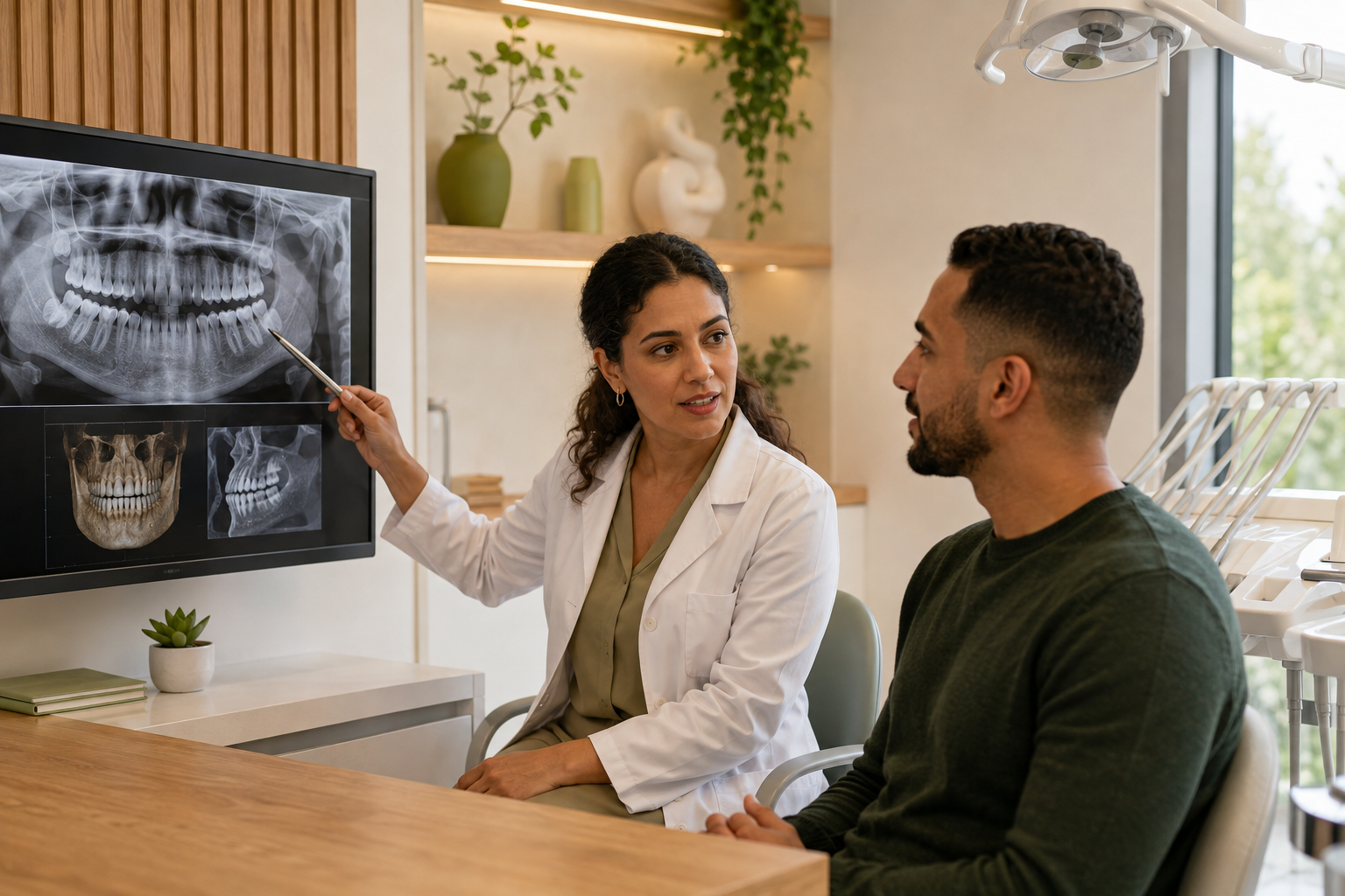Analyse d'une radiographie dentaire à Marrakech